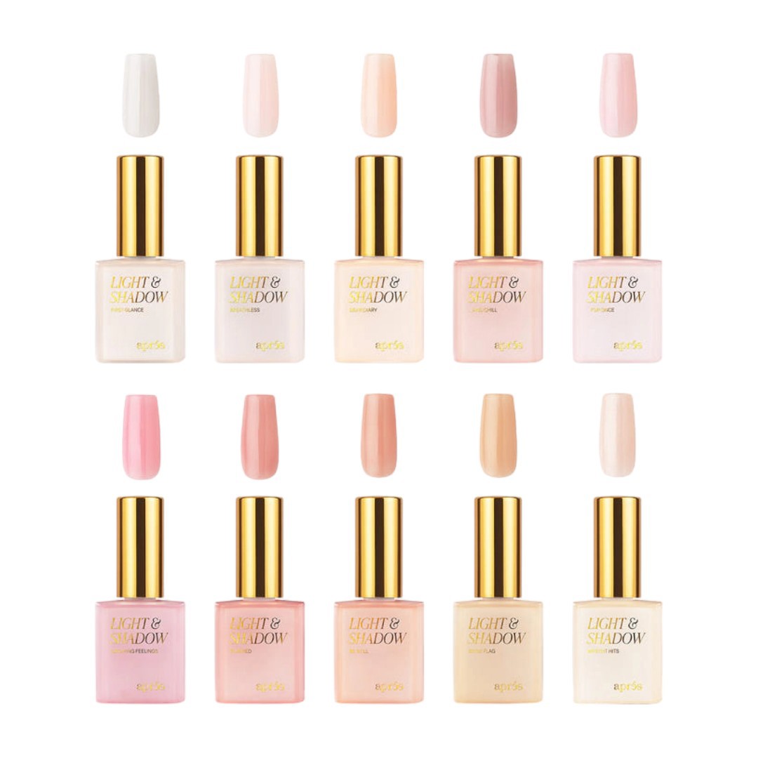 Apres Light & Shadow Sheer Gel Couleur - Spring Collection