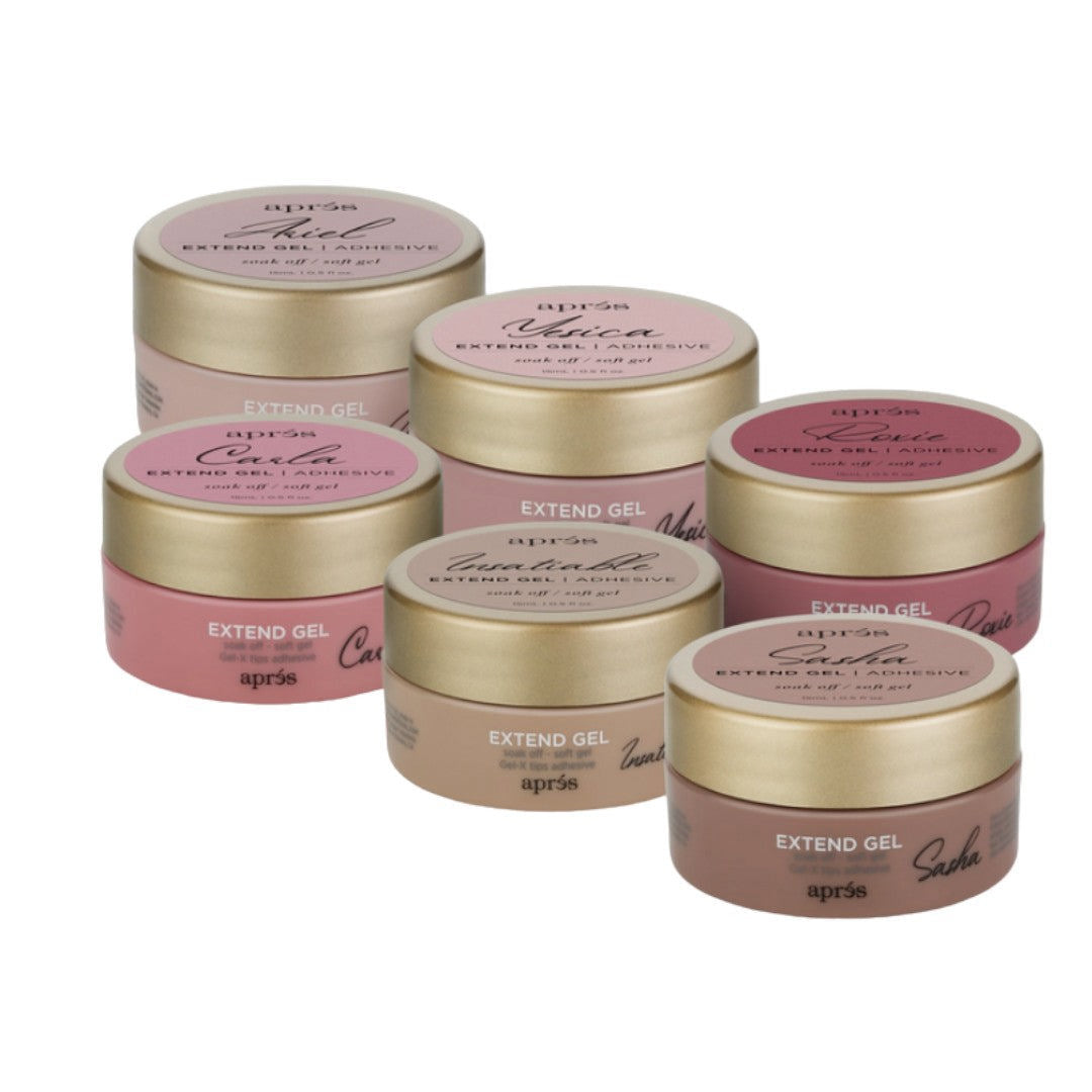 Apres Colour Extend Gel Set Jar Edition (6pcs)