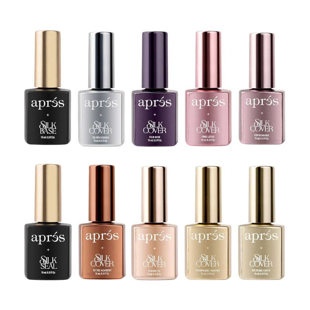 Apres Silk Cover Gel Polish - Classic Collection (10pcs)