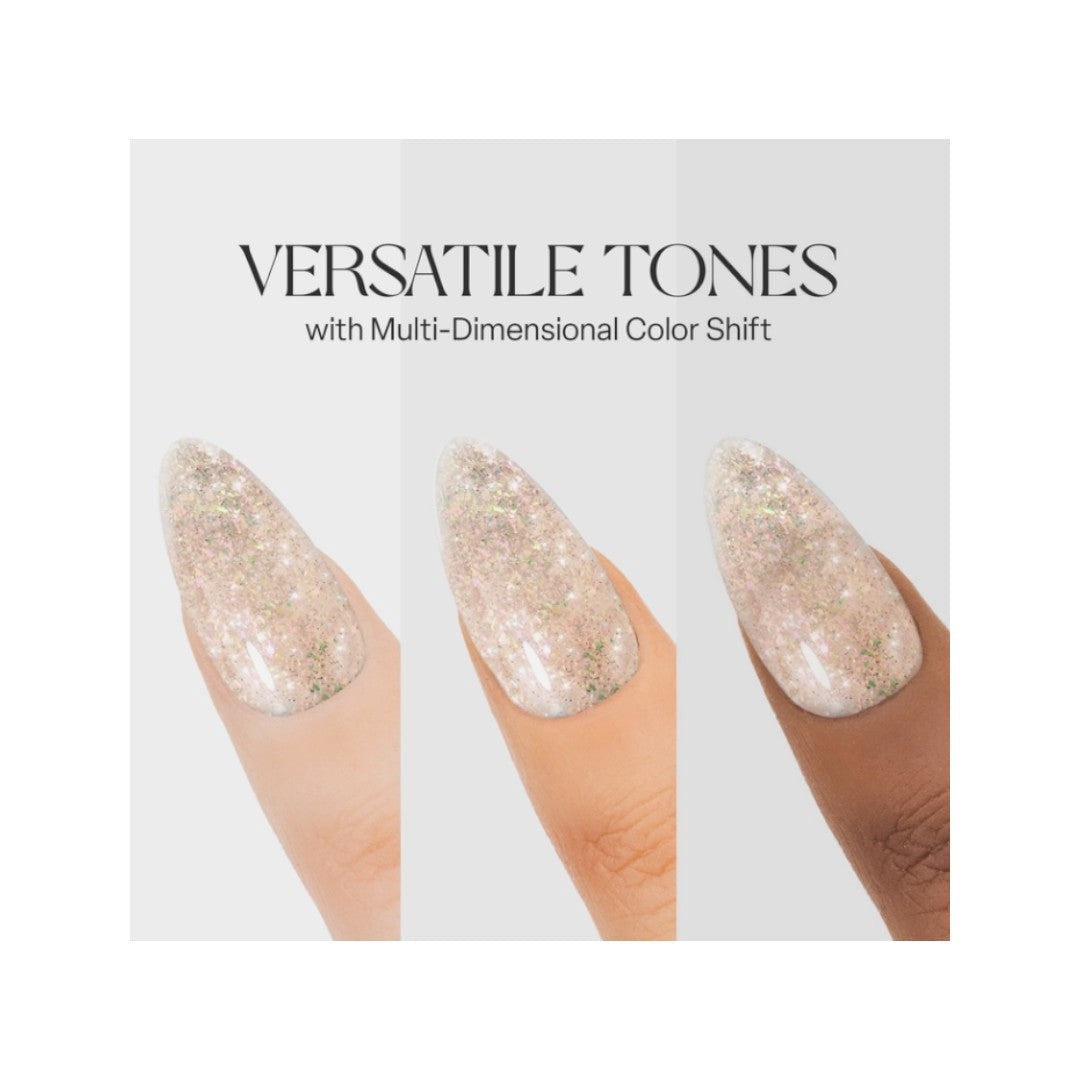 Apres Flash Glitter Gel Couleur - Pass The Salt #FG02 (10mL)