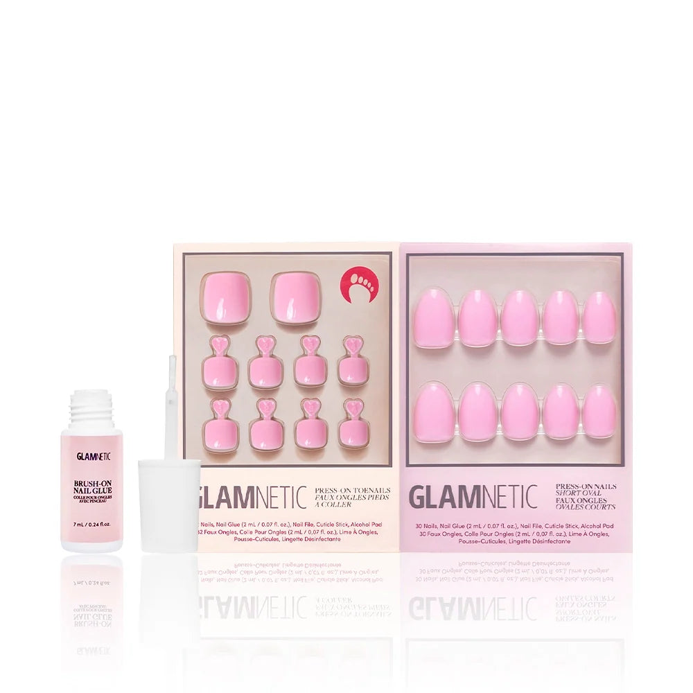 Think Pink Mani Pedi