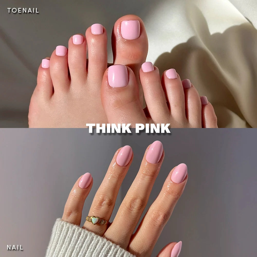 Think Pink Mani Pedi