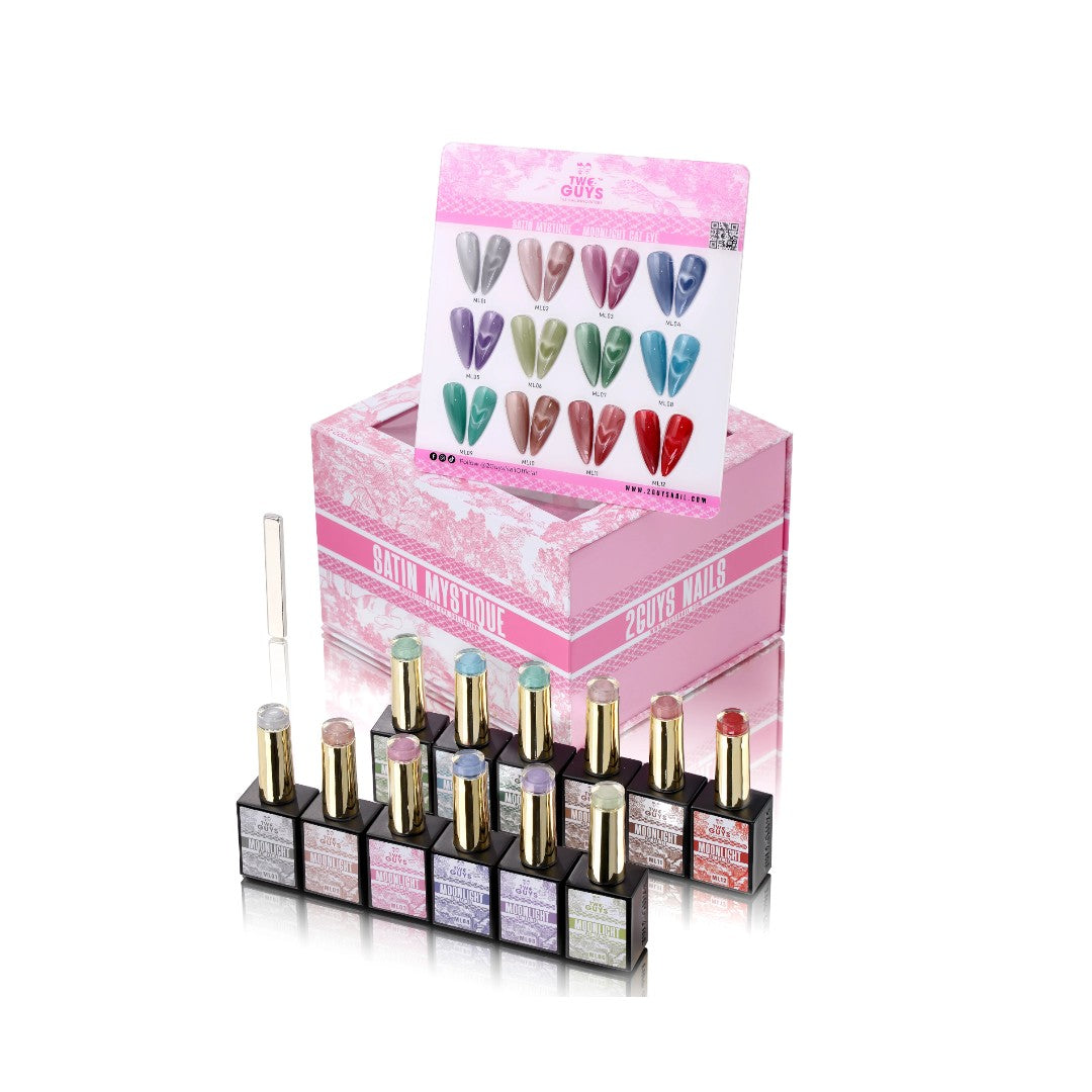 2Guys Cat Eye Gel Polish - Moonlight Cat Eye Collection (Satin Mystique)