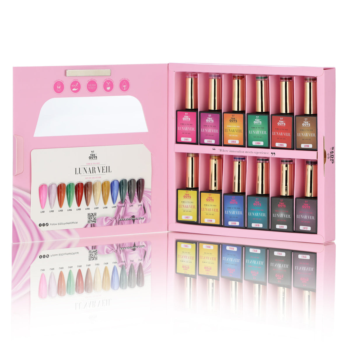 2Guys Cat Eye Gel (HEMA/TPO-Free) - Lunar Veil Full Collection