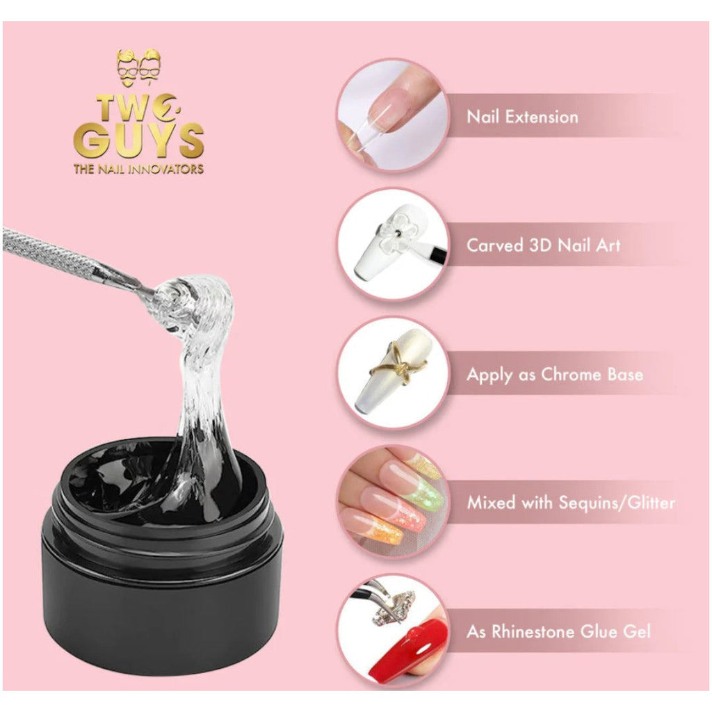 2Guys 5D Carving Gummy Gel - Clear (15mL)