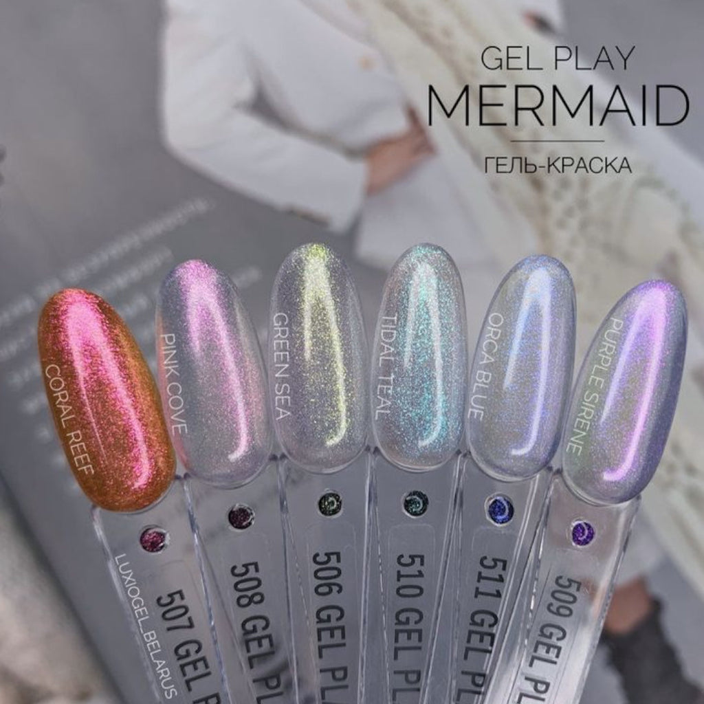 Akzentz Uv/Led Gel Play - Glitter Shifter Pink Cove (0.14oz)