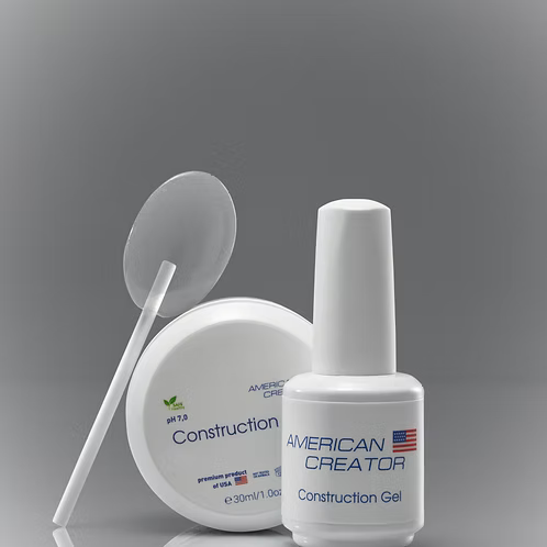American Creator Construction Gel - Clear (0.5oz)