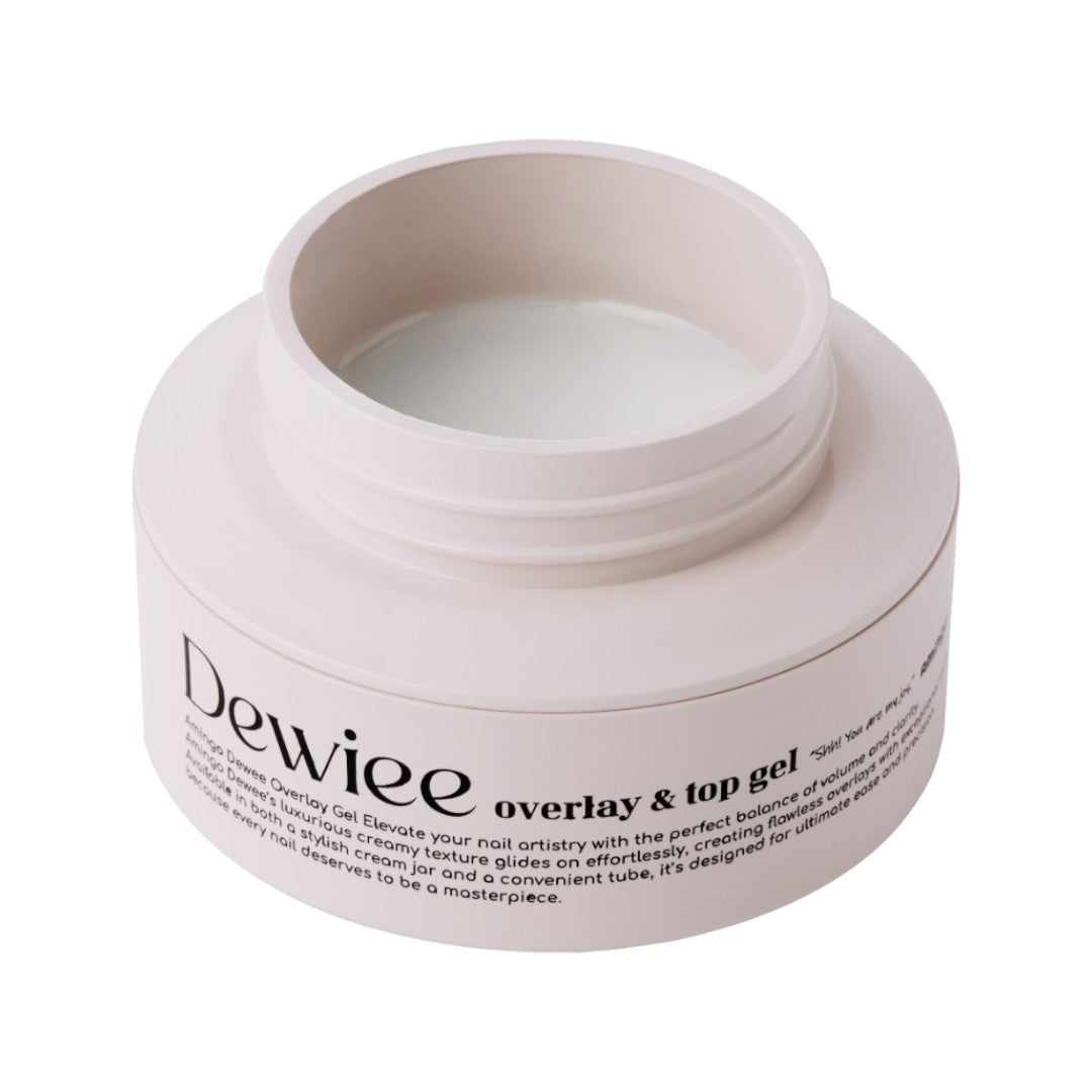 Amingo Dewiee Overlay & Top Gel - Snow White #03 (Jar)