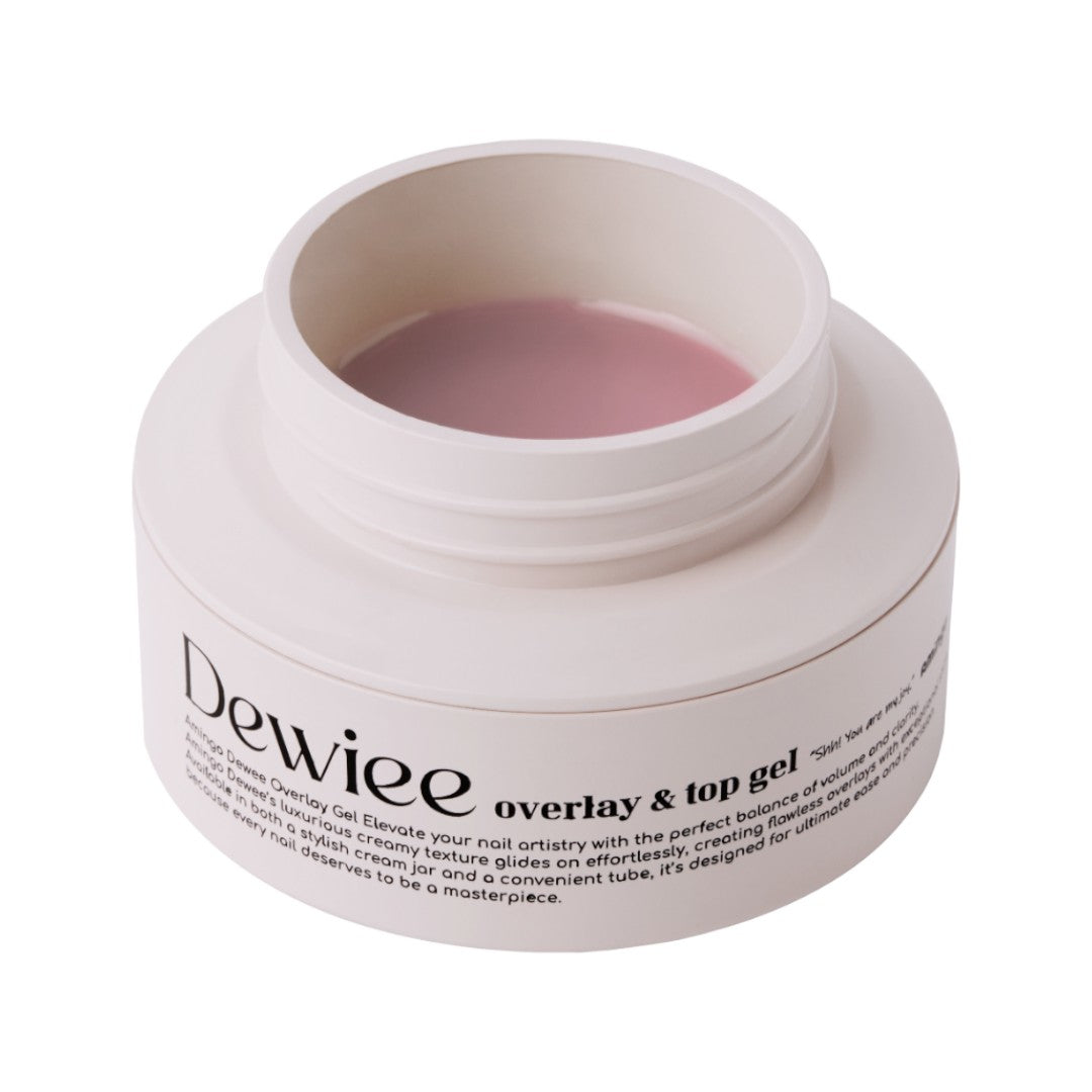 Amingo Dewiee Overlay & Top Gel - Rosy Pink #02 (Jar)