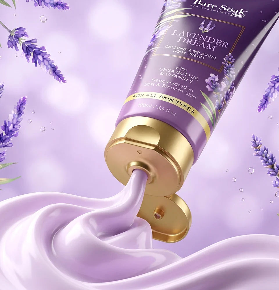 Bare Soak Body Cream - Lavender Dream (3.4oz)