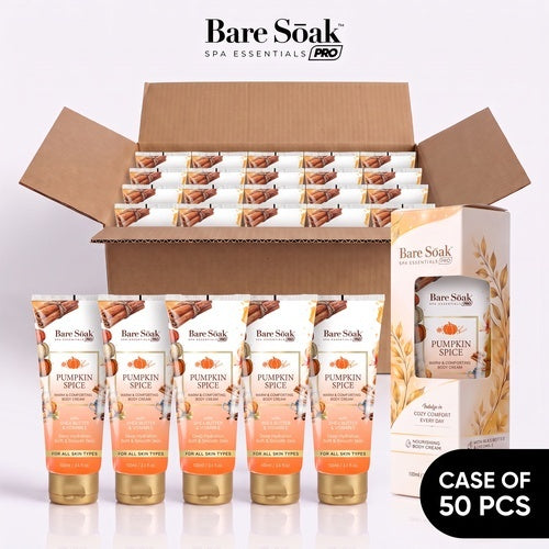 Bare Soak Body Cream - Pumpkin Spice (3.4oz) (Case of 50)