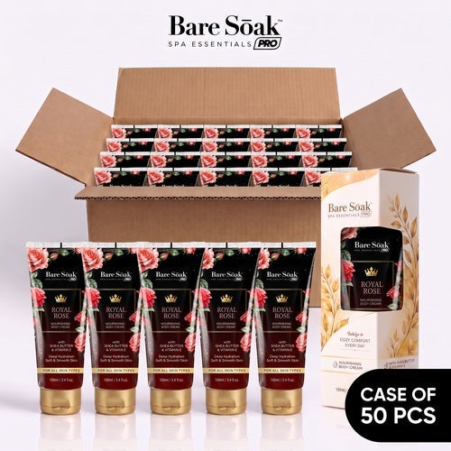 Bare Soak Body Cream - Royal Rose (3.4oz) (Case of 50)