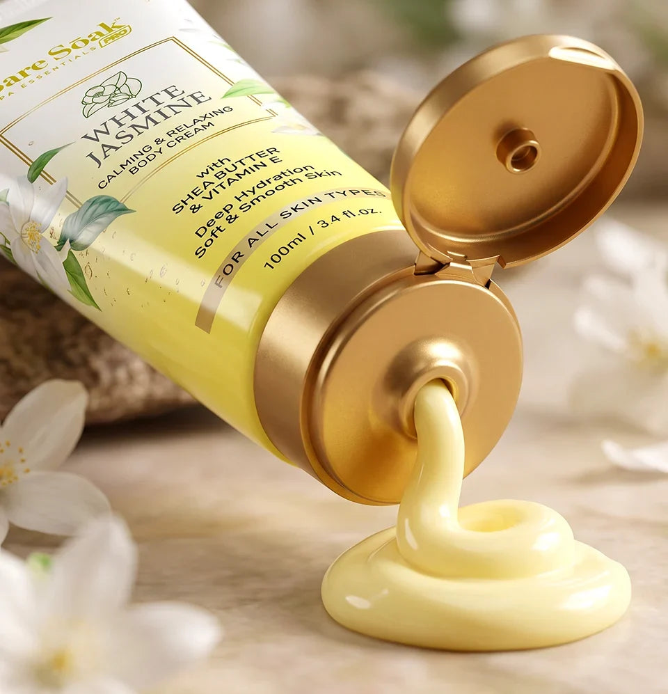 Bare Soak Body Cream - White Jasmine (3.4oz)