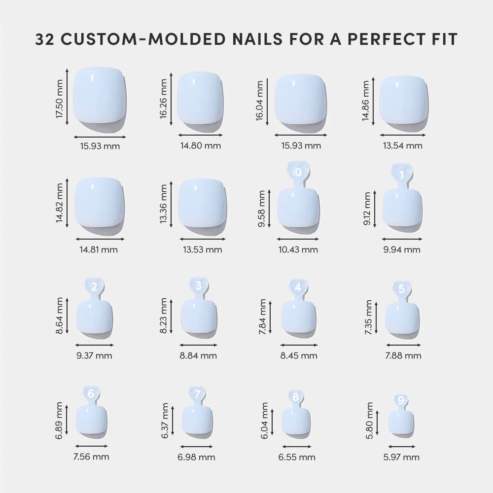 Blueberry Milk Toenail