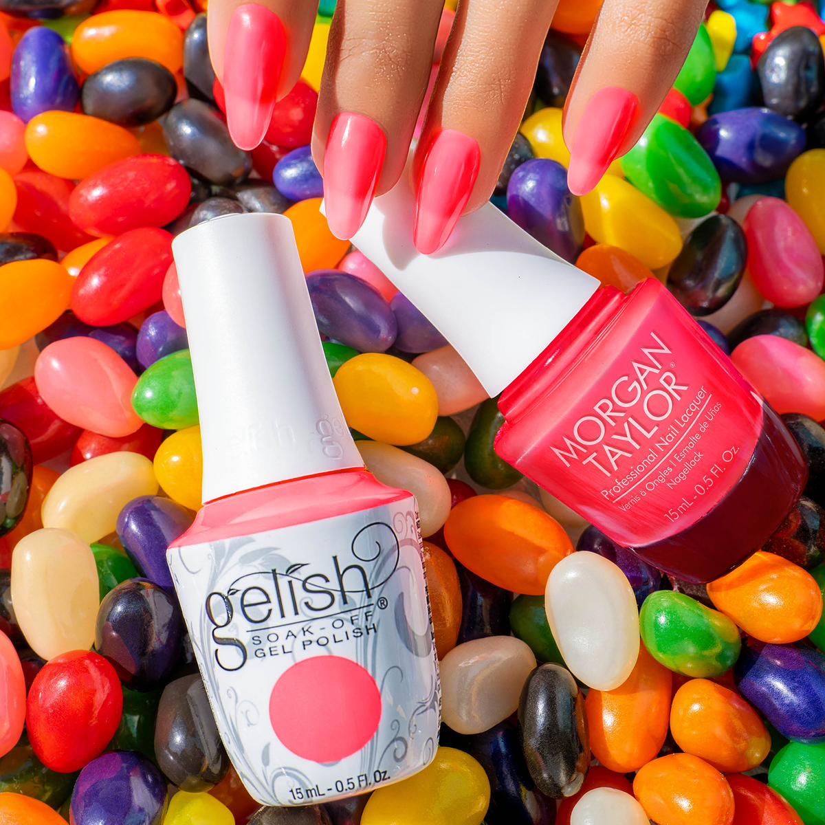 Gelish Morgan Taylor Keep It Juicy Collection Box Set 12ct