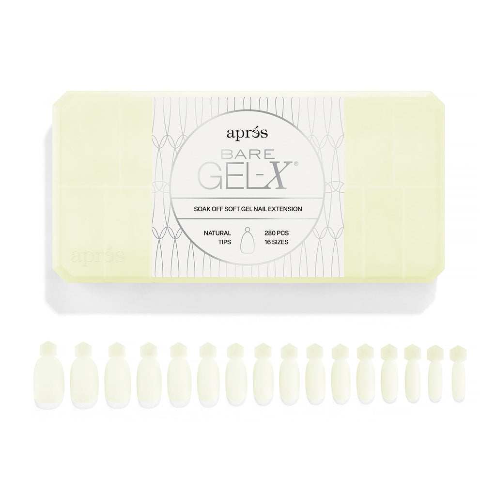 Apres Bare Gel-X Natural Tips Box (280pcs)