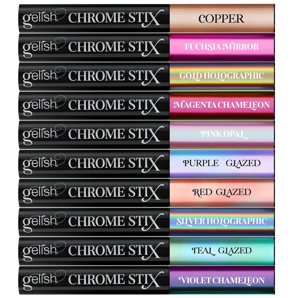 Gelish Chrome Stix | Teal Glazed