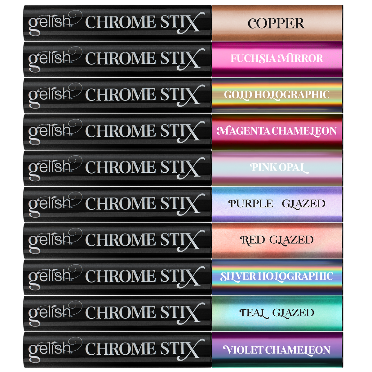 Gelish Chrome Stix | Teal Glazed