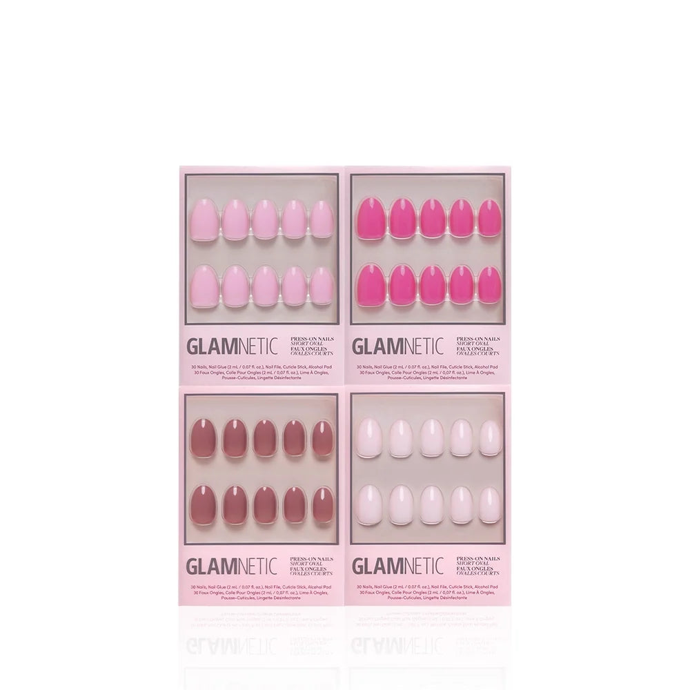 Pretty in Pink Ovals