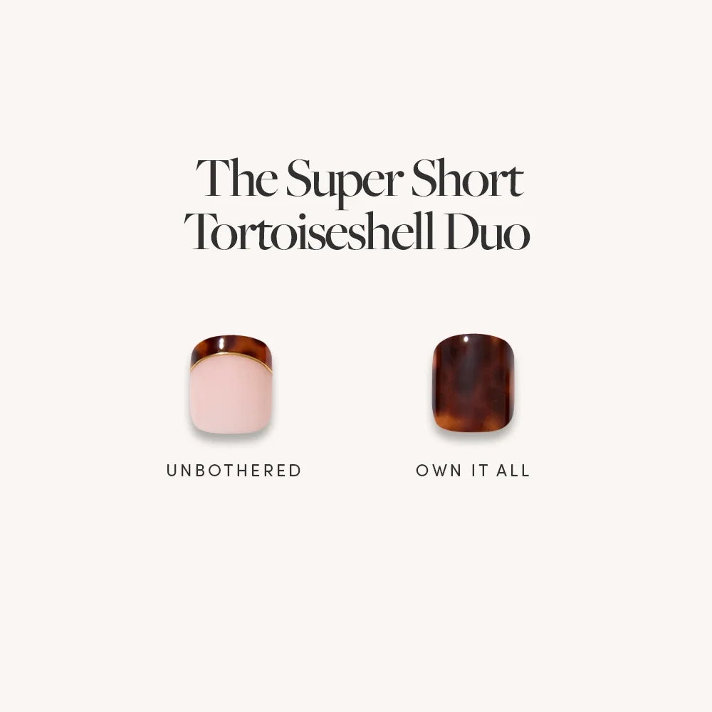 The Super Short Tortoiseshell Duo