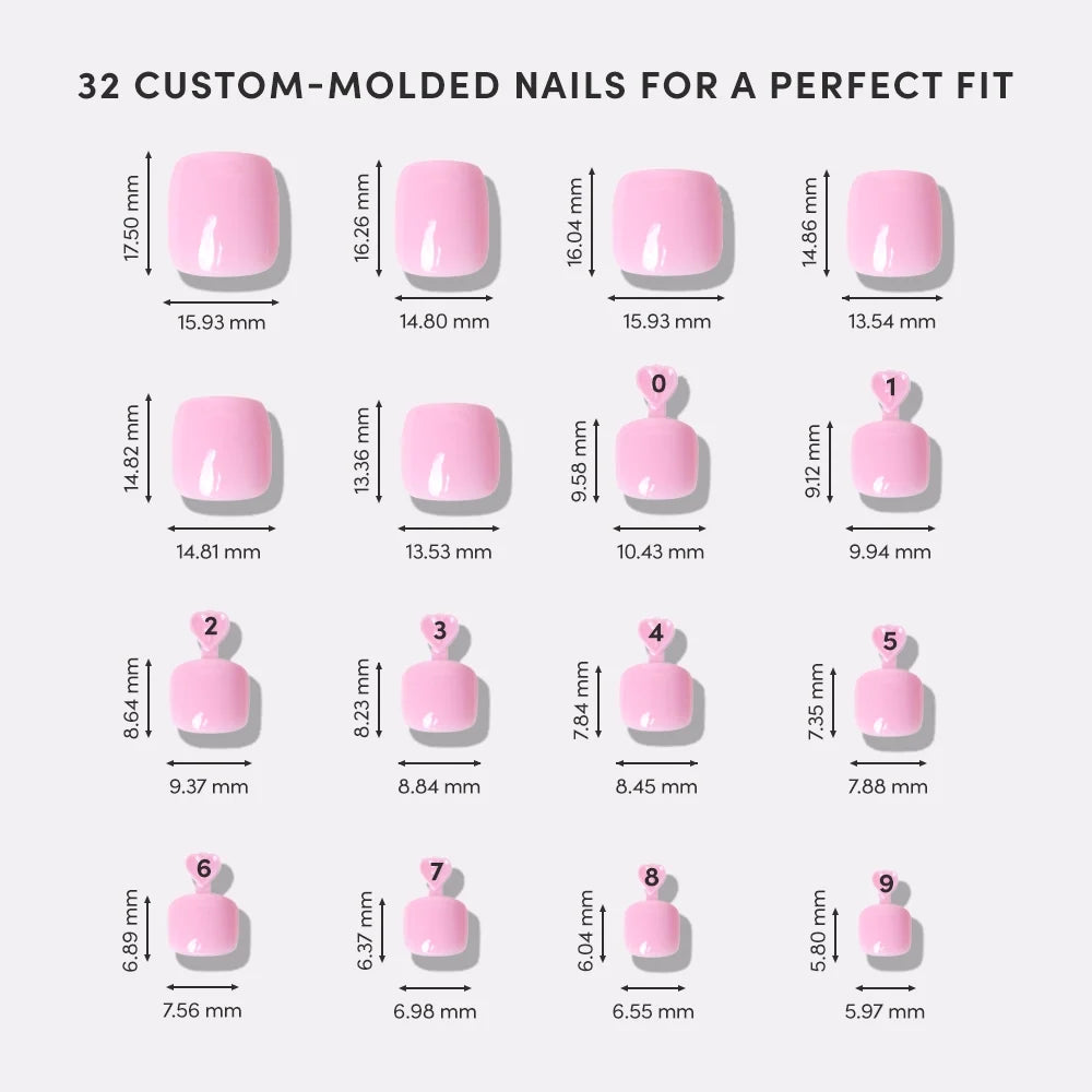 Think Pink Toenail