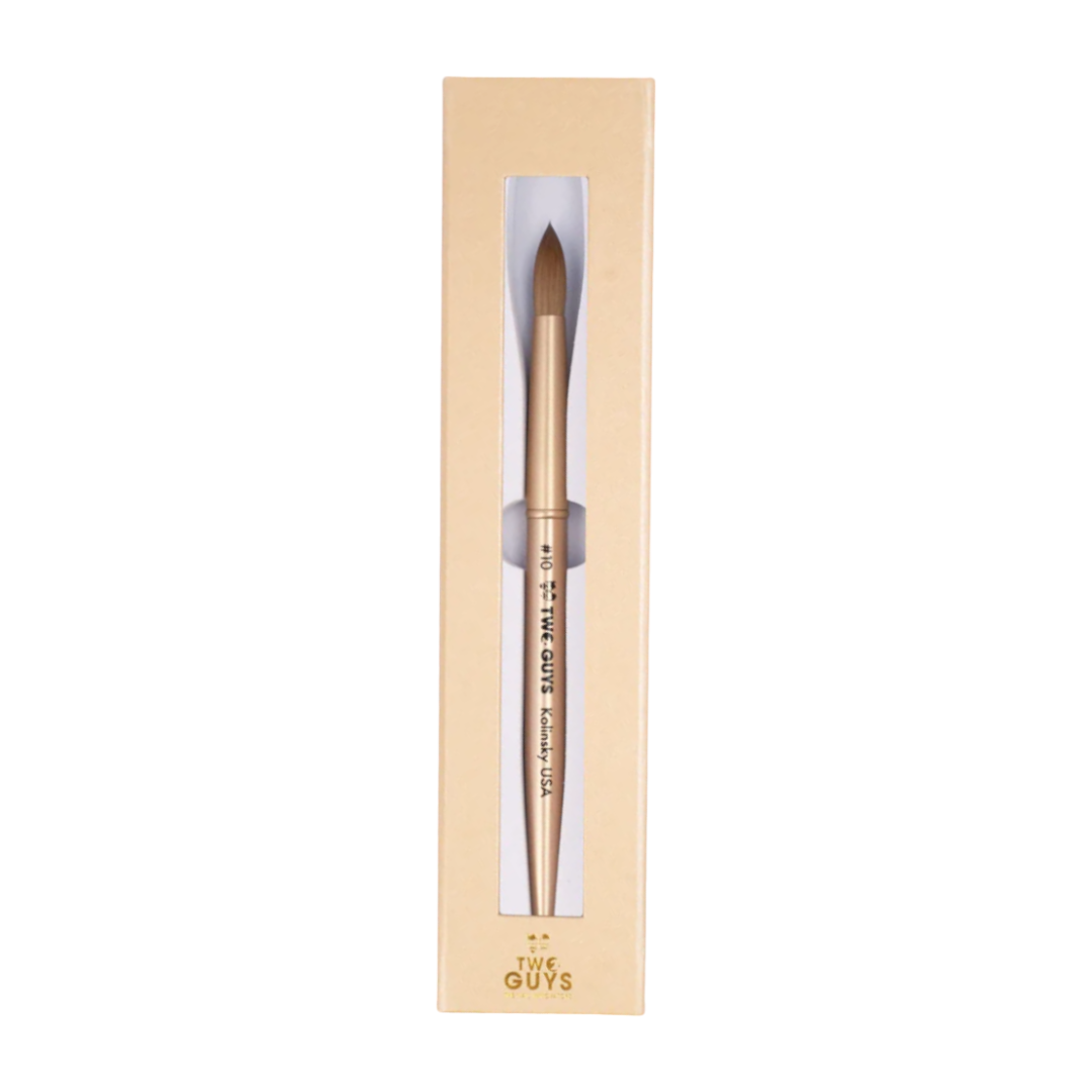 2Guys Acrylic Brush - Kolinsky Brush #10