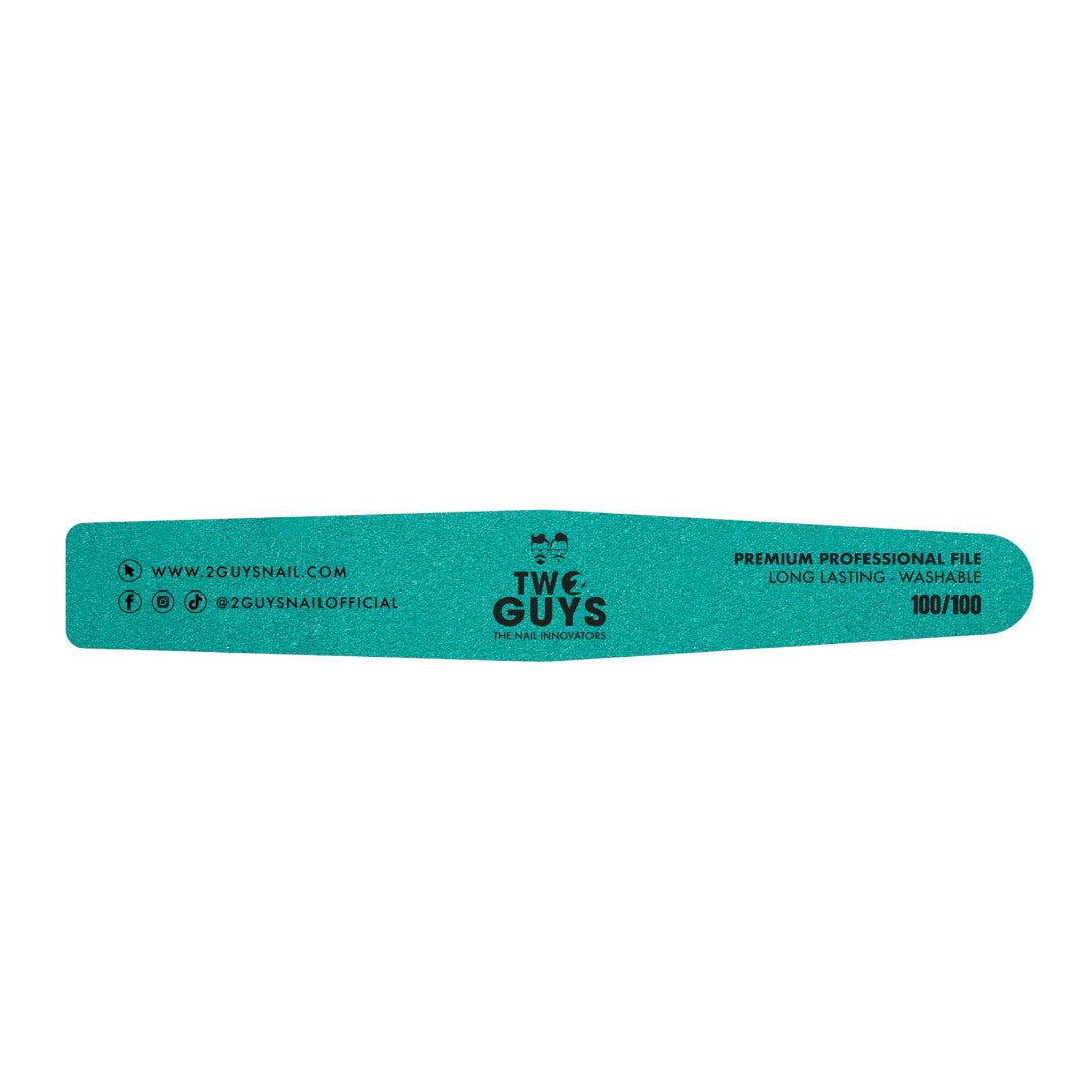 2Guys Nail Files - Premium Diamond 100/100 Grit (Pack of 25)