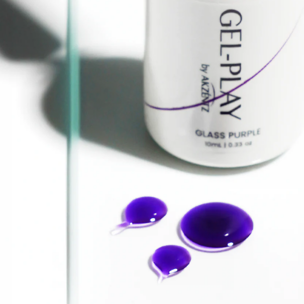 Akzéntz Luxio Gel Play - Glass Purple (10mL)