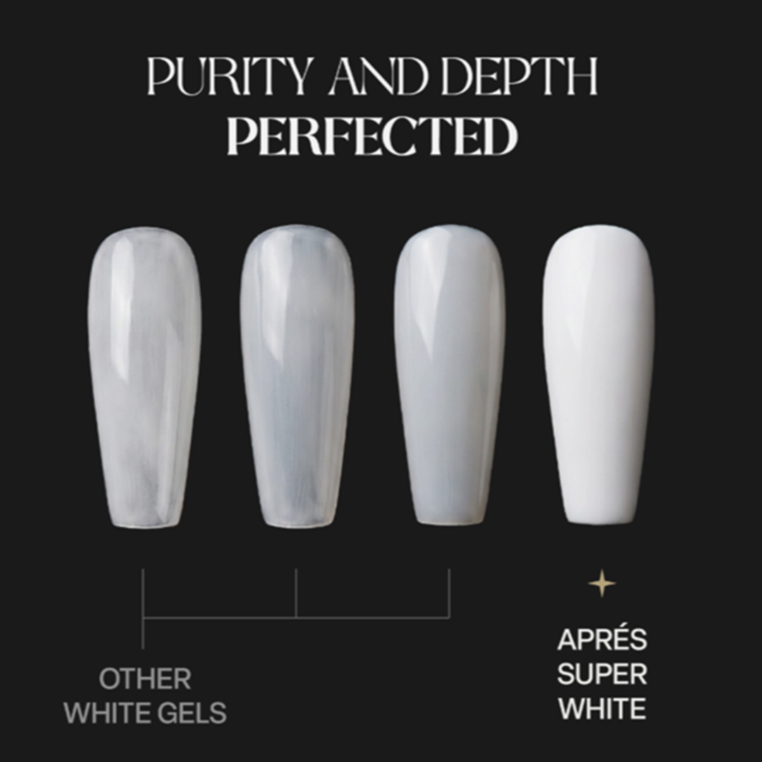 Apres Gel Couleur (HEMA/TPO-Free) - Super White (30mL)