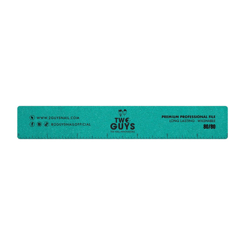 2Guys Nail Files - Premium Jumbo Square 80/80 Grit (1pc)