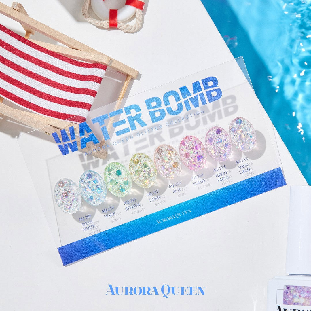 Aurora Queen Gel Polish - Water Bomb Collection
