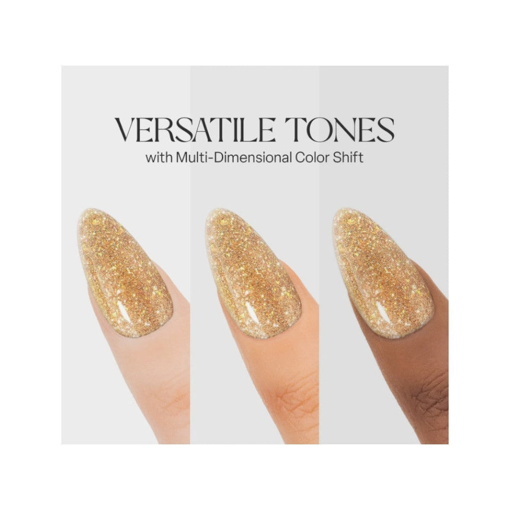 Apres Flash Glitter Gel Couleur - That’S My Twin Flame #FG03 (10mL)