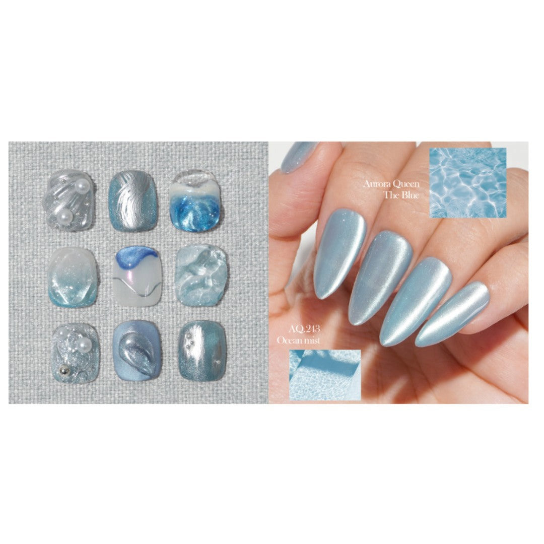 Aurora Queen Cat Eye Gel Polish - Ocean Mist #AQ243 (9mL)