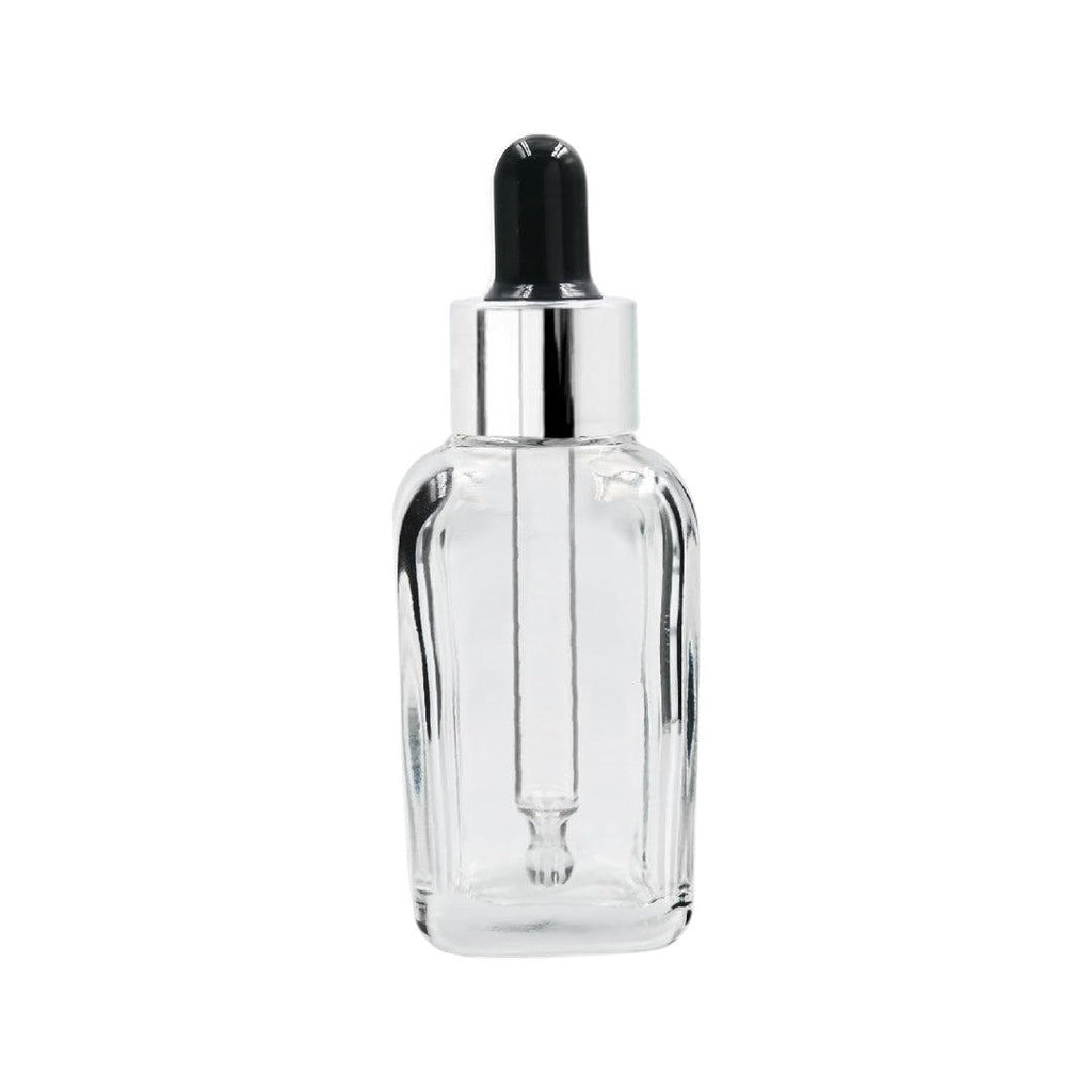 Berkeley Square Bottle W/ Dropper - Clear #BT202CL