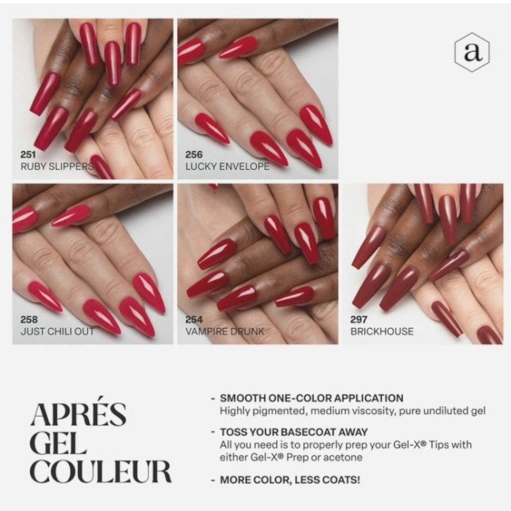 Apres Gel Couleur - All The Reds You'll Ever Need Bundle