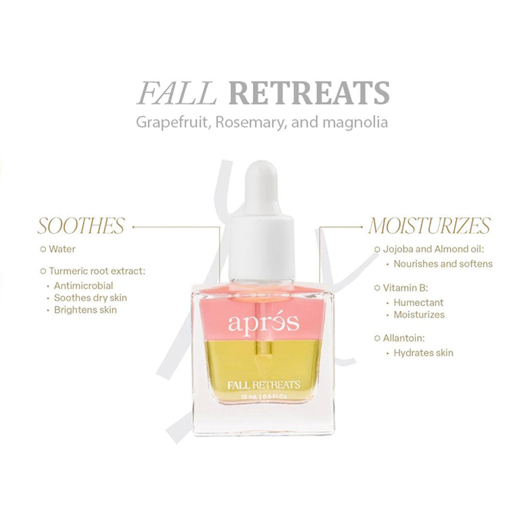 Apres Cuticle Serum - Fall Retreats (Pink/Yellow) #MPCO3 (15mL)