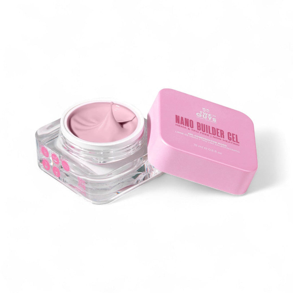 2Guys Nano Builder Gel - Barely Bloom #NB07 (15mL)