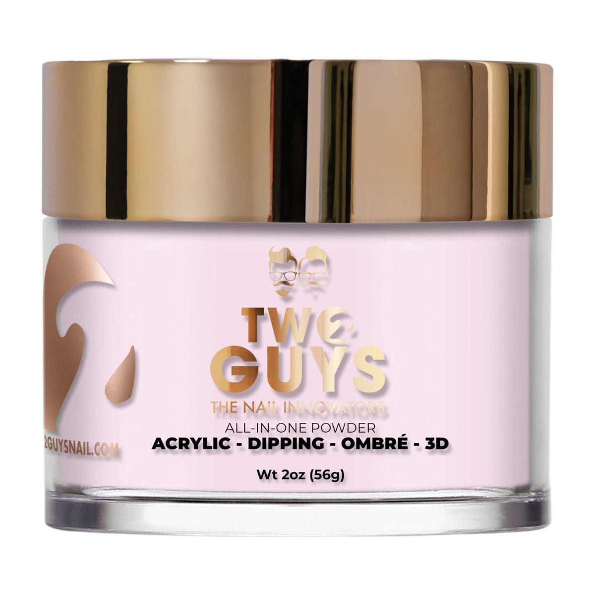 2Guys Acrylic & Dipping Powder - Pink Alert (Medium Pink) #A146 (2oz)