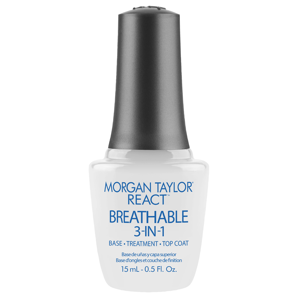 Morgan Taylor React | Breatheable 3-in-1 Top Coat .5oz