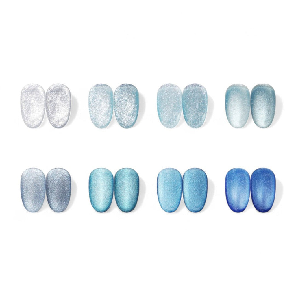 Aurora Queen Cat Eye Gel Polish - The Blue Collection