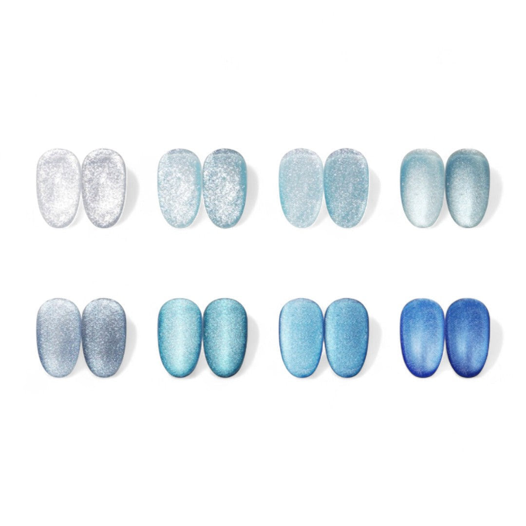 Aurora Queen Cat Eye Gel Polish - The Blue Collection
