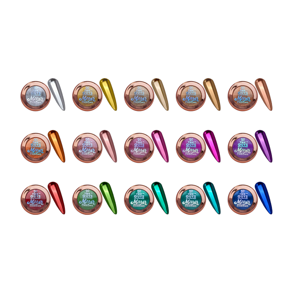 2Guys Mirror Metallic Chrome Collection