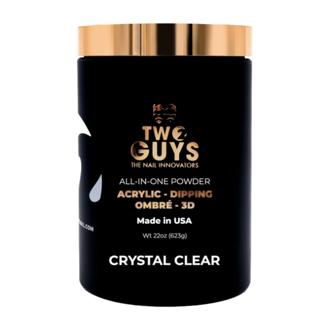 2Guys Acrylic & Dipping Powder - Crystal Clear #A01 (22oz)