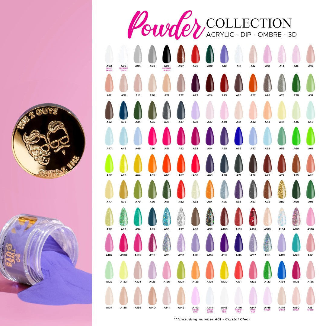 2Guys Acrylic & Dipping Powder - Feeling Pine #A90 (2oz)