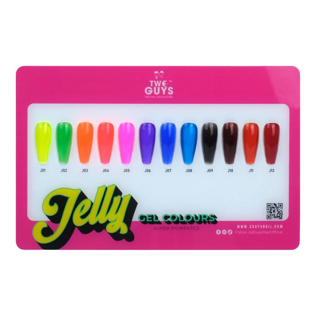 2Guys Jelly Gel Polish - Jelly Collection