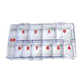 11-Slot Large Hard Plastic Tips Box #PC323HP